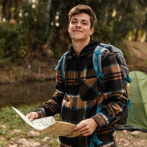 camping-man